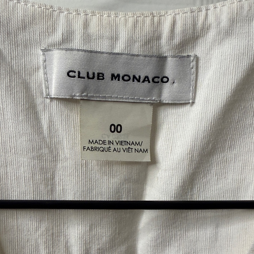 Club Monaco Ivory Sleeveless Dress - Picture 2 of 3